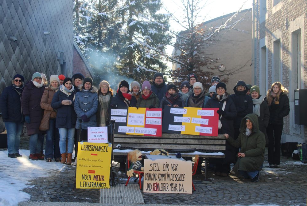 Streik an der Gemeindeschule Kettenis