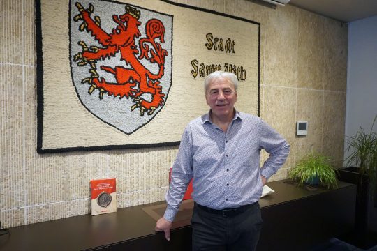 Der St. Vither Bürgermeister Werner Henkes