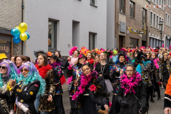 Altweiberdonnerstag in Kelmis 2025