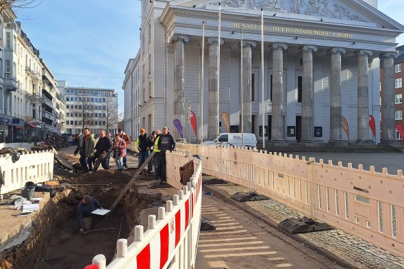 Überreste eines mittelalterlichen Klosters in Aachen entdeckt