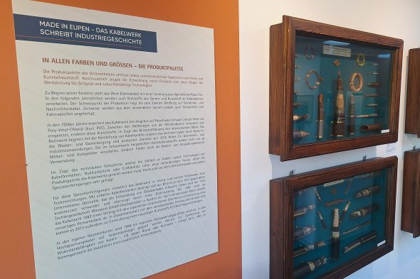 "Made in Eupen": Ausstellung über das Kabelwerk