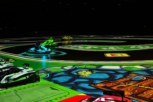 Battle-Kart-Spielfeld in Malmedy