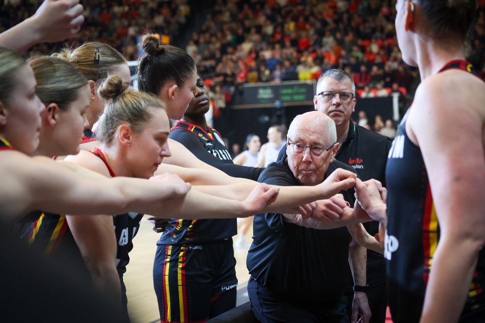 Mike Thibault und die Belgian Cats am Donnerstag in Ostende