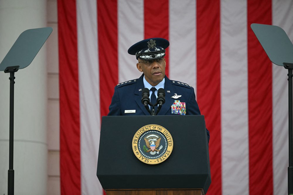 Der bisherige Generalstabschef der US-Streitkräfte, Charles Q. Brown