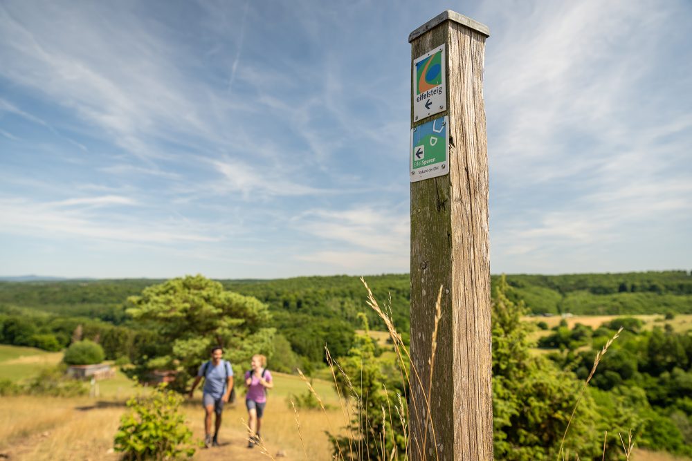 Wandern auf dem Eifelsteig - siebte Etappe von Blankenheim nach Mirbach