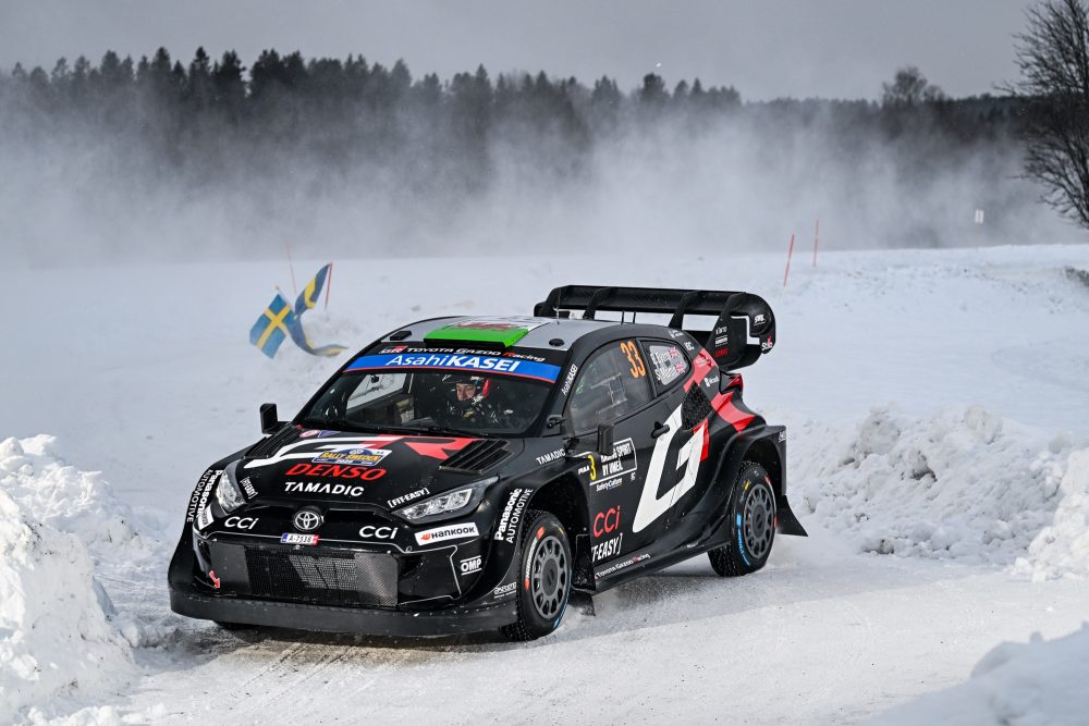 Elfyn Evans/Scott Martin übernehmen die Führung der Rallye Schweden