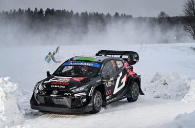 Elfyn Evans/Scott Martin übernehmen die Führung der Rallye Schweden