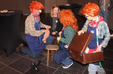 Eine der Rollen im Karneval von Malmedy: der Schuhmacher "Lu Cwapî"