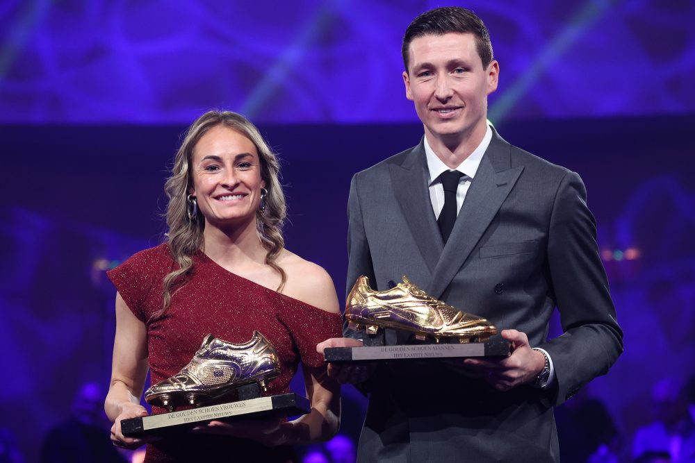 Tessa Wullaert und Hans Vanaken wurden als beste belgische Fußballer ausgezeichnet