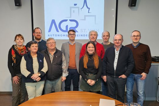 Margret Schmitz, Gaby Schröder, Thierry Wagner, René Hartmann, André Frauenkron, Thao Haas, Werner Henkes, Roland Gilson, Leo Kreins und Bernd Karthäuser