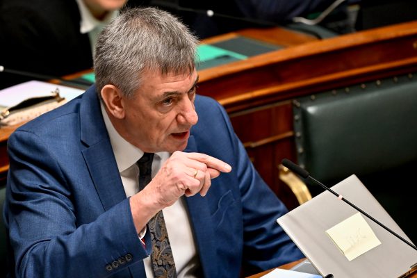 Finanzminister Jan Jambon in der Kammer