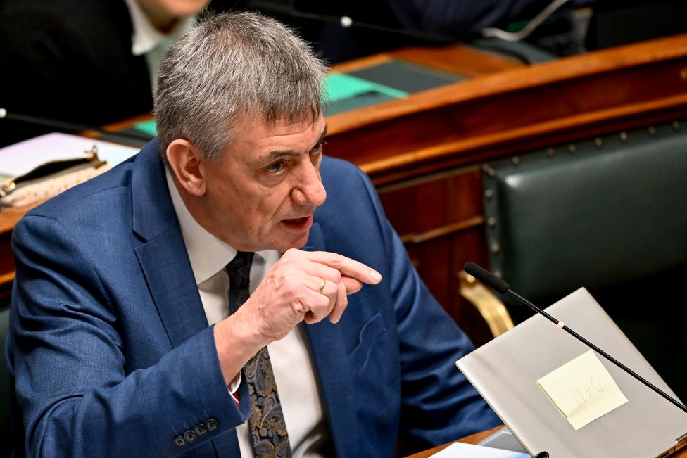 Finanzminister Jan Jambon in der Kammer