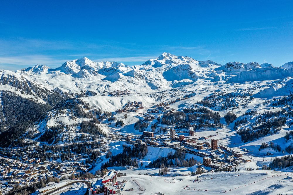 Wintersport-Gebiet La Plagne