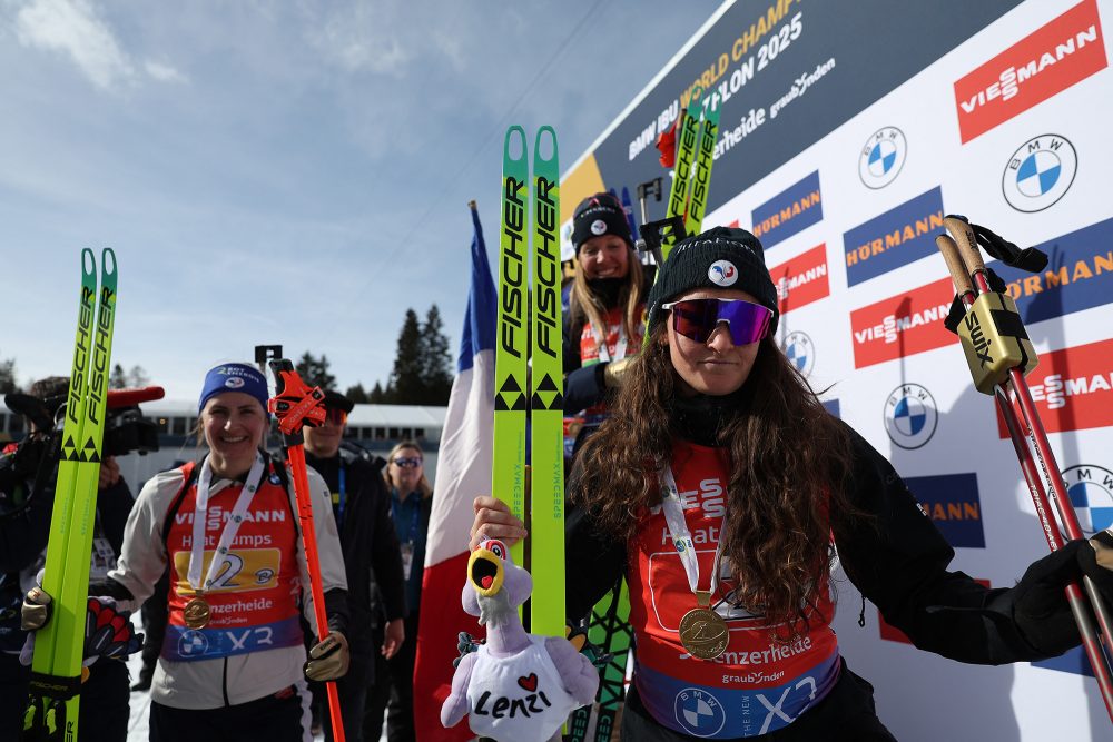 Die französischen Damen gewinnen 4x6-Kilimeter-Lauf in Lenzerheide