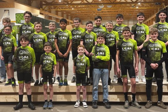 Das LignaSystems-Mountainbiketeam 2025