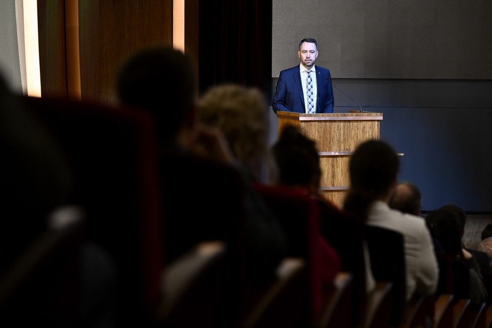 Außenminister Maxime Prévot