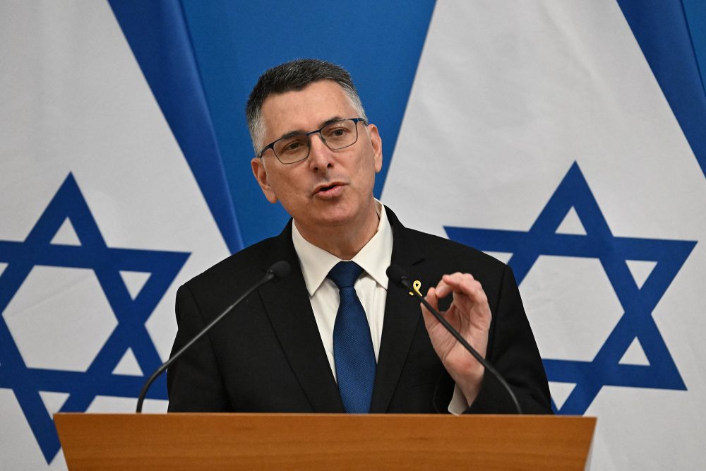 Israels Außenminister Gideon Saar