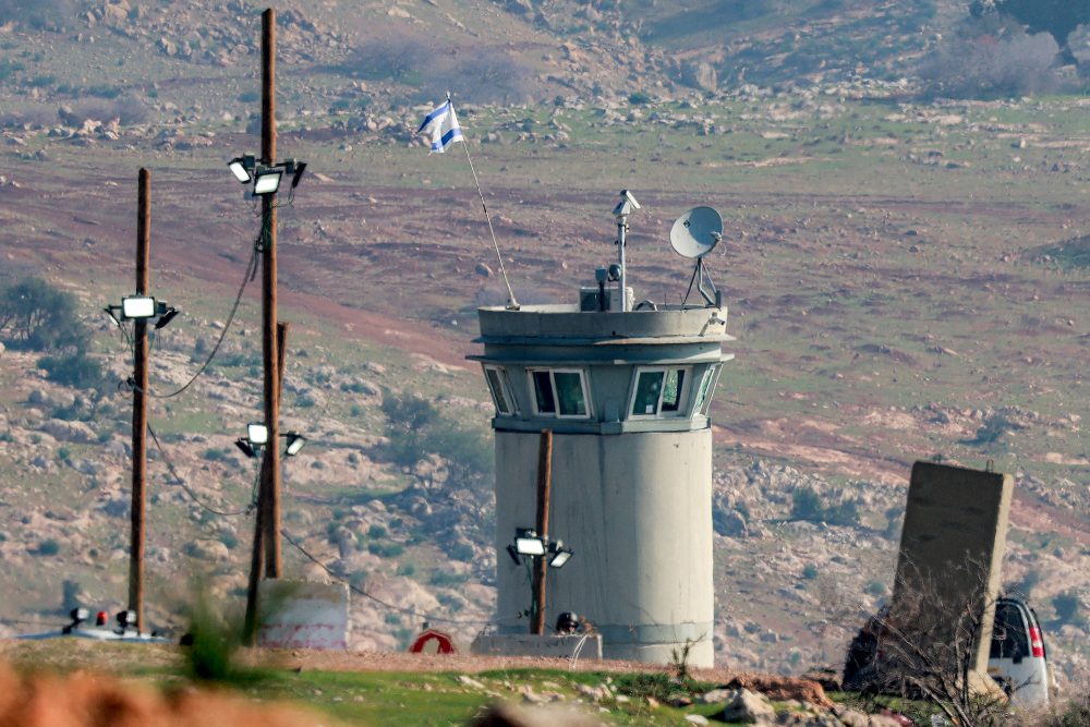 Der Checkpoint Tayasir im Westjordanland