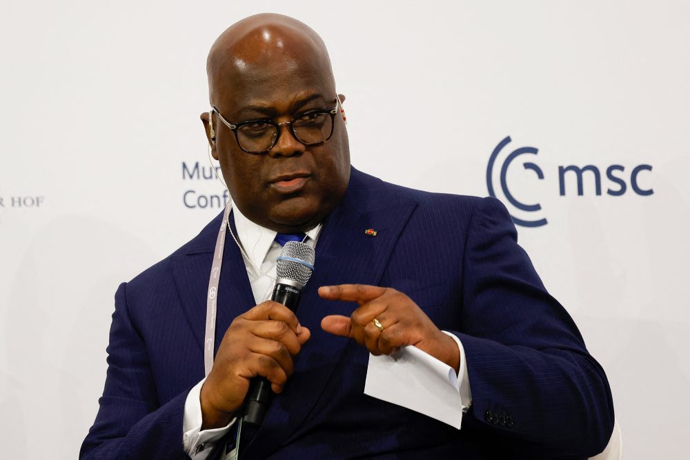 DRK-Präsident Felix-Antoine Tshisekedi bei der Münchner Sicherheitskonferenz