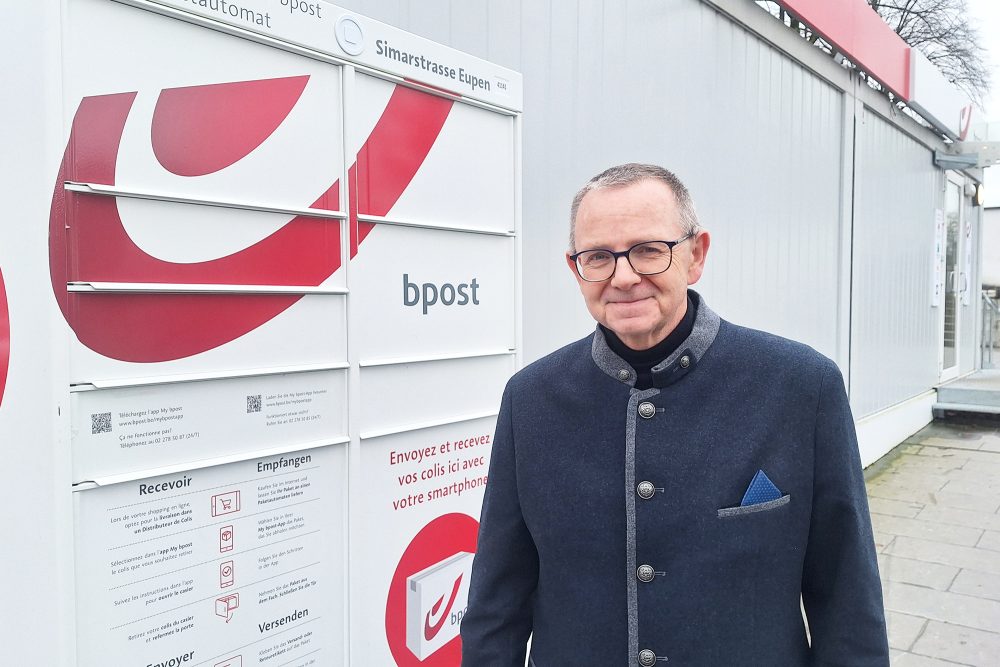 Ulrich Rauw, Bpost-Verantwortlicher für die Zustellung in Ostbelgien