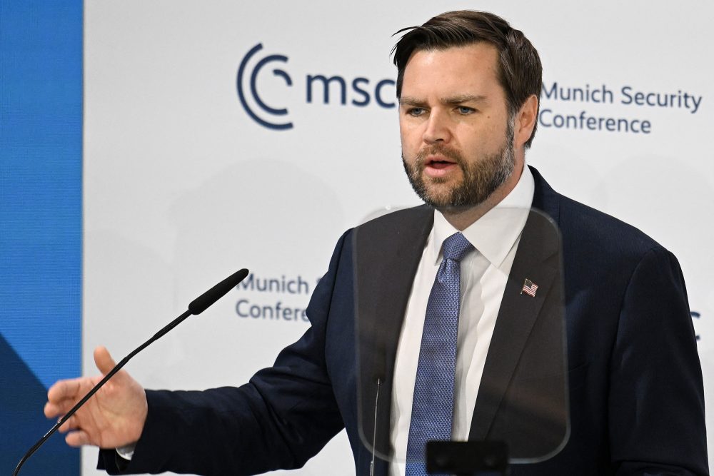 US-Vizepräsident JD Vance auf der Sicherheitskonferenz in München