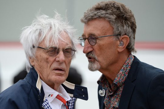 Bernie Ecclestone und Eddie Jordan