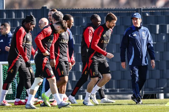 Training der Roten Teufel unter Rudi Garcia
