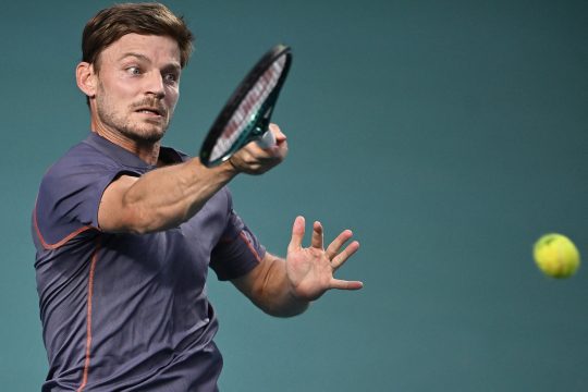 David Goffin bei einem ATP-Tennisturnier in Mexiko
