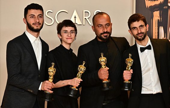 Hamdan Ballal bei der Oscarverleihung im März 2025