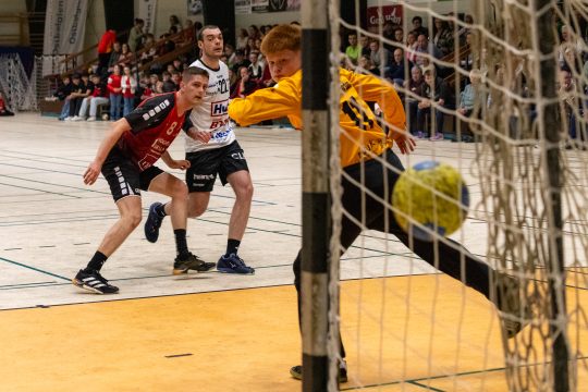 Handballspiel in den Play-downs der 1. Division: HC Eynatten-Raeren vs. Hubo Handbal