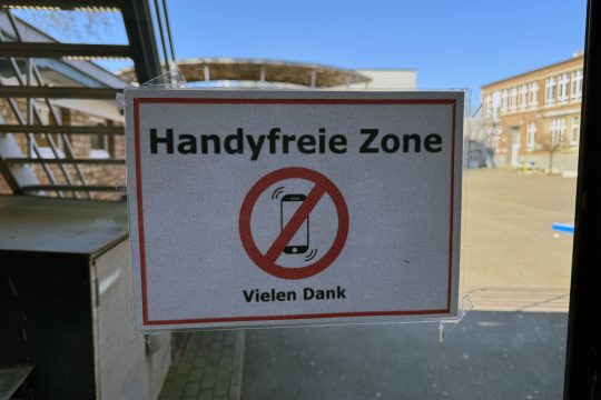 Handyfreie Zone an der PDS