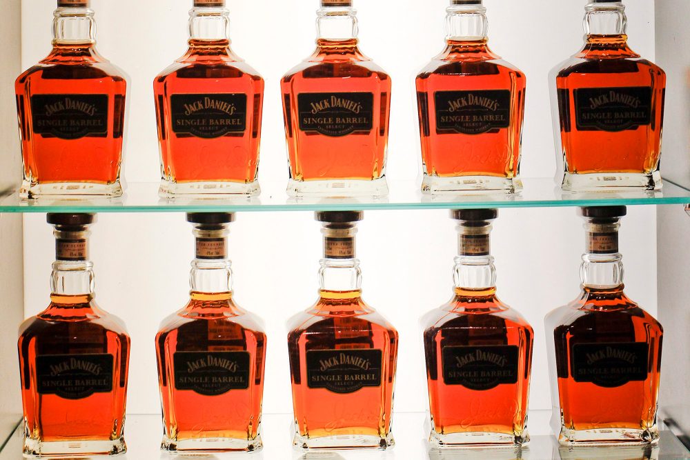 Whiskey-Flaschen von Jack Daniel's