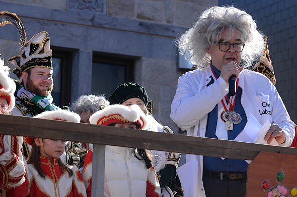 Rosenmontagszug in Büllingen