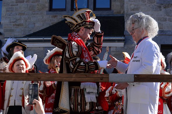 Rosenmontagszug in Büllingen