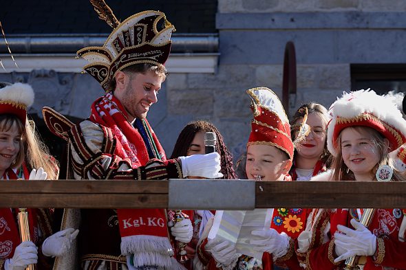 Rosenmontagszug in Büllingen