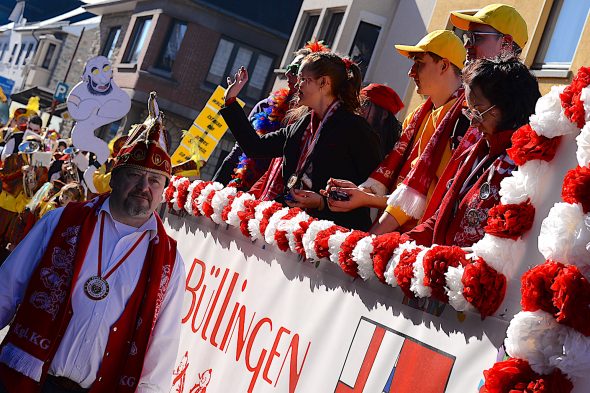 Rosenmontagszug in Büllingen