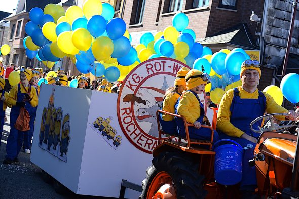 Rosenmontagszug in Büllingen