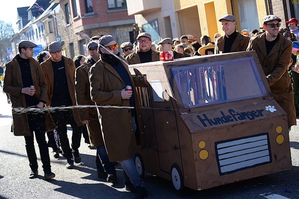 Rosenmontagszug in Büllingen