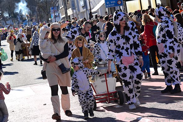 Rosenmontagszug in Büllingen