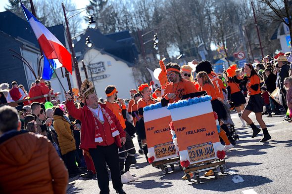 Rosenmontagszug in Büllingen