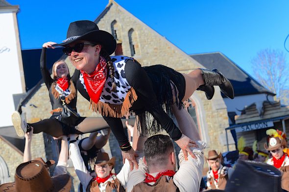 Rosenmontagszug in Büllingen