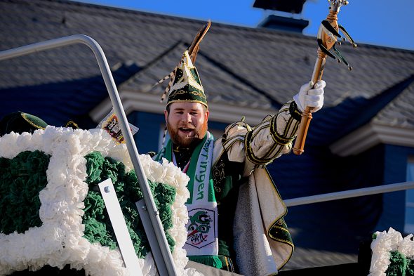 Rosenmontagszug in Büllingen