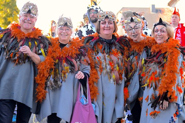 Rosenmontagszug in Büllingen