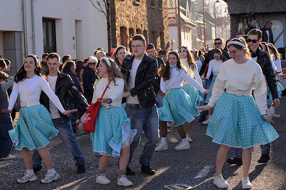 Rosenmontagszug in Büllingen