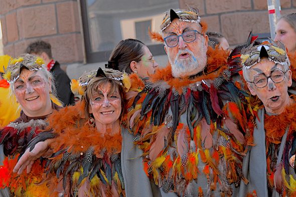 Rosenmontagszug in Büllingen