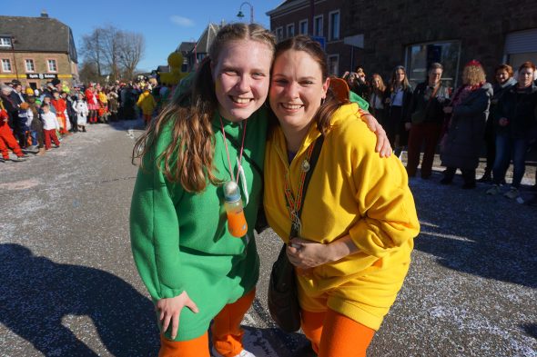 Rosenmontagszug in Bütgenbach