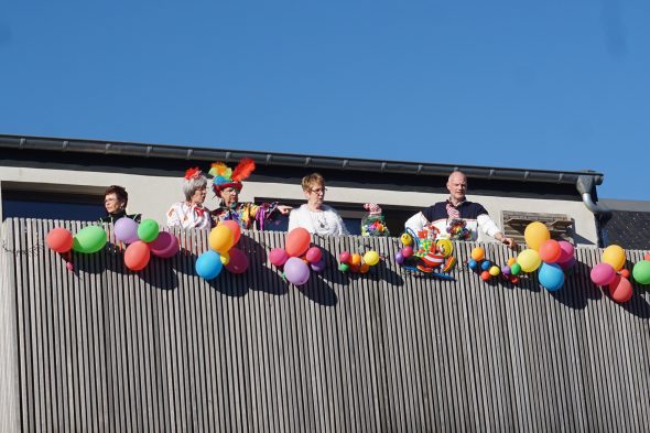 Rosenmontagszug in Bütgenbach