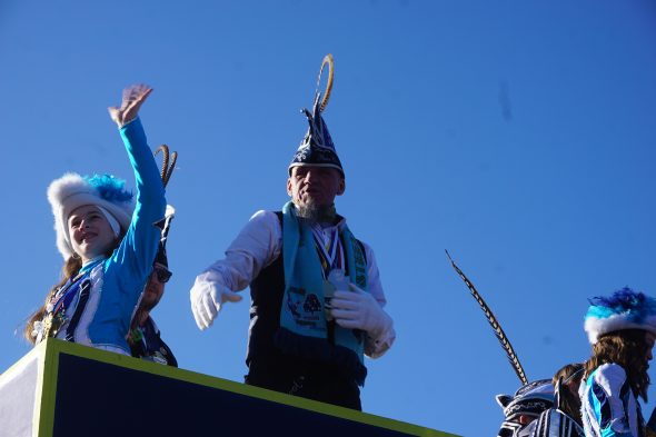 Rosenmontagszug in Bütgenbach