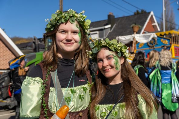 Rosenmontagszug in Kelmis