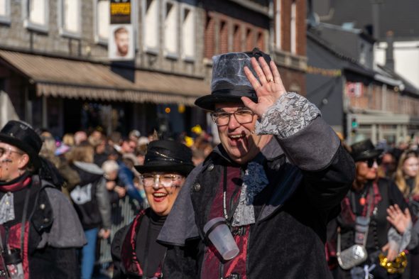 Rosenmontagszug in Kelmis